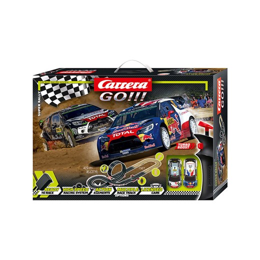 Carrera Tor wyścigowy &quot;Carrera GO!!! - Super Rally&quot; - 6+ ze sklepu Limango Polska w kategorii Zabawki - zdjęcie 181933293