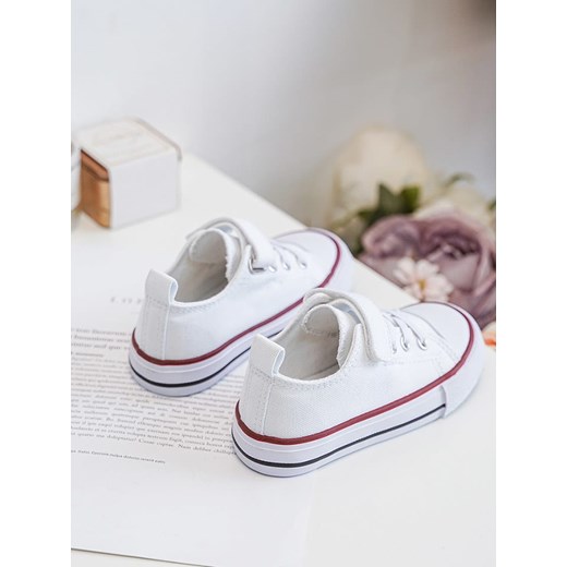 Trampki dziecięce Rock & Joy z tkaniny na wiosnę 