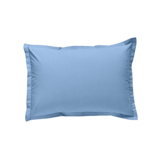 Soft by Perle de Coton Perkalowa poszewka w kolorze błękitnym na poduszkę ze sklepu Limango Polska w kategorii Poszewki na poduszki - zdjęcie 181933634