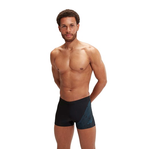 Speedo Kąpielówki &quot;Eco Medley&quot; w kolorze czarno-niebieskim ze sklepu Limango Polska w kategorii Kąpielówki - zdjęcie 181934602