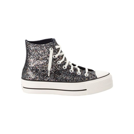 Trampki damskie Converse czarne z tkaniny na platformie