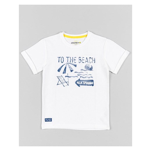 LOSAN Koszulka w kolorze białym ze sklepu Limango Polska w kategorii T-shirty chłopięce - zdjęcie 181935072