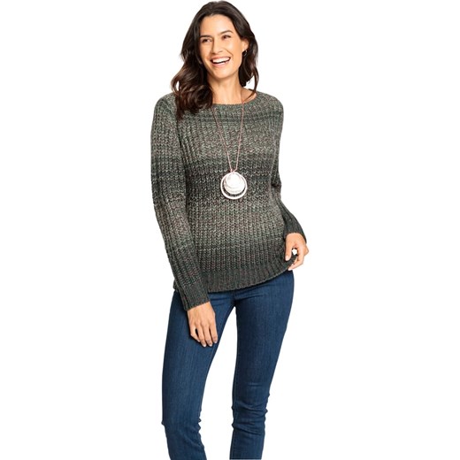 Sweter damski Witt Weiden z dekoltem w serek