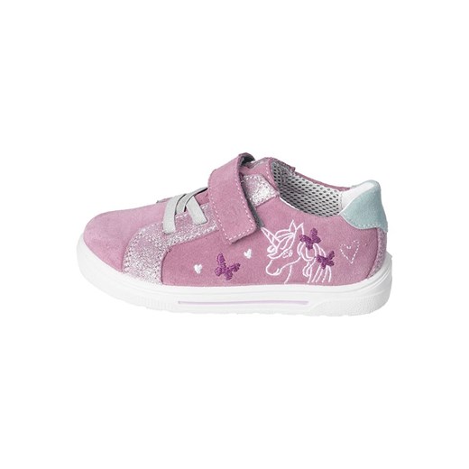 Ricosta Skórzane sneakersy w kolorze fioletowym ze sklepu Limango Polska w kategorii Trampki dziecięce - zdjęcie 181935654