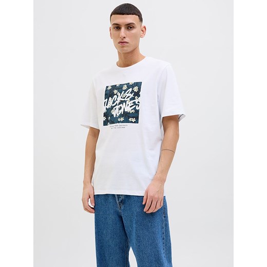 Jack & Jones t-shirt męski biały 