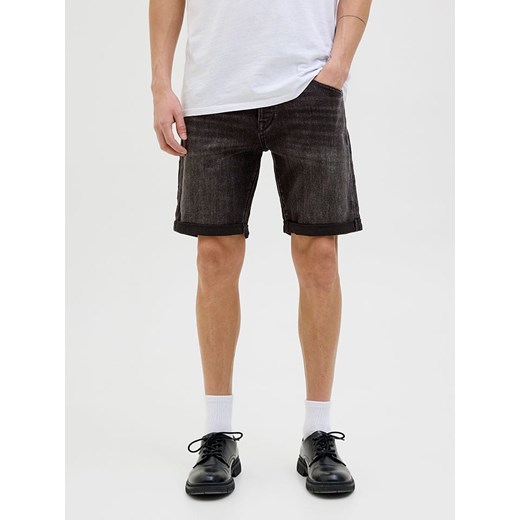Jack &amp; Jones Szorty dżinsowe &quot;Rick&quot; w kolorze czarnym ze sklepu Limango Polska w kategorii Spodenki męskie - zdjęcie 181935871