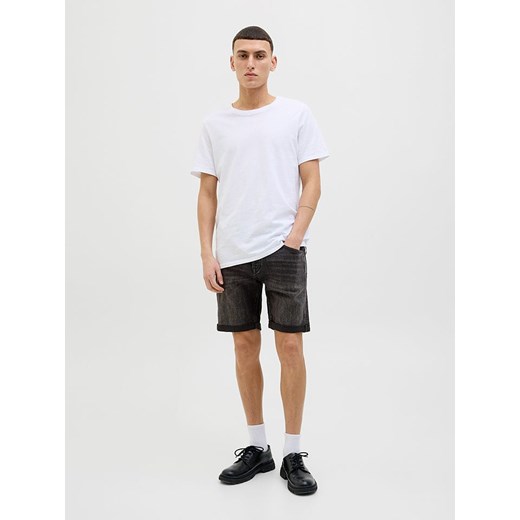 Jack & Jones Szorty dżinsowe "Rick" w kolorze czarnym Jack & Jones XL wyprzedaż Limango Polska
