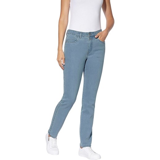 Heine Dżinsy - Slim fit - w kolorze błękitnym ze sklepu Limango Polska w kategorii Jeansy damskie - zdjęcie 181936093