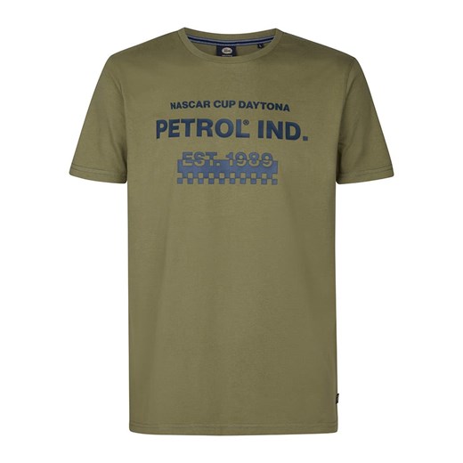 Petrol Koszulka w kolorze khaki ze sklepu Limango Polska w kategorii T-shirty męskie - zdjęcie 181936714
