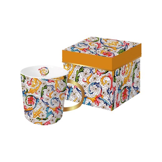 ppd Kubek jumbo &quot;Firoentina real Gold&quot; ze wzorem - 350 ml ze sklepu Limango Polska w kategorii Naczynia - zdjęcie 181936882