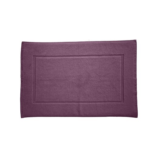 Soft by Perle de Coton Dywanik łazienkowy w kolorze fioletowym - 50 x 80 cm ze sklepu Limango Polska w kategorii Akcesoria łazienkowe - zdjęcie 181936884