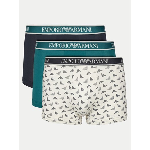 Emporio Armani Underwear Komplet 3 par bokserek EM000370 AF10779 MB092 Kolorowy S MODIVO