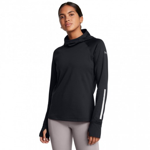 Damski longsleeve do biegania z kapturem Under Armour UA Le Cw Balaclava Hoodie Under Armour XL wyprzedaż Sportstylestory.com