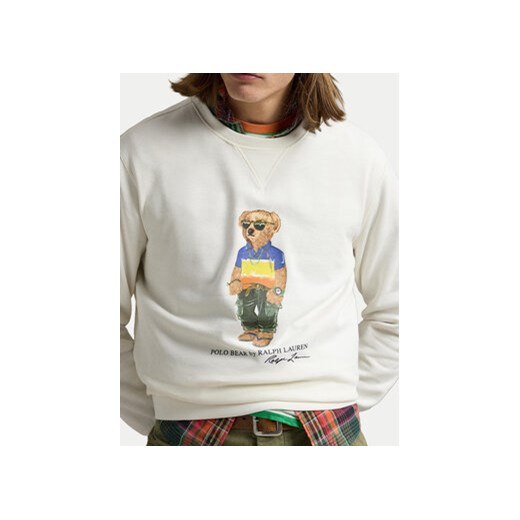 Polo Ralph Lauren Bluza 710973146001 Biały Regular Fit Polo Ralph Lauren XXL MODIVO