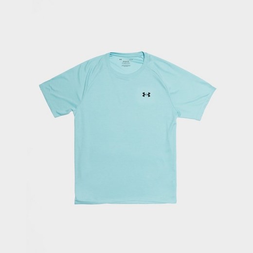 UNDER ARMOUR T-SHIRT TECH TEXT T ETHER BLUE ze sklepu JD Sports  w kategorii T-shirty męskie - zdjęcie 181946344