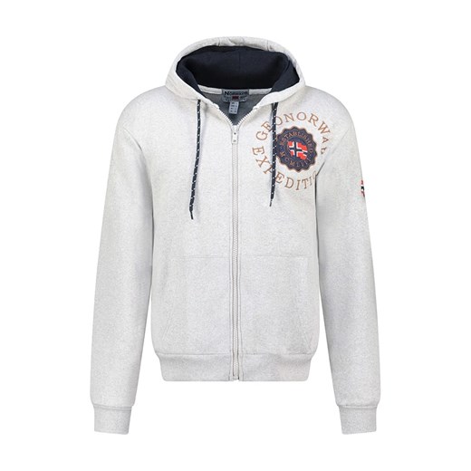 Geographical Norway Bluza &quot;Geganto&quot; w kolorze szarym ze sklepu Limango Polska w kategorii Bluzy męskie - zdjęcie 181948850