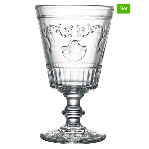 La Rochère France Kieliszki (6 szt.) &quot;Versailles&quot; do wina - 400 ml ze sklepu Limango Polska w kategorii Naczynia - zdjęcie 181948893