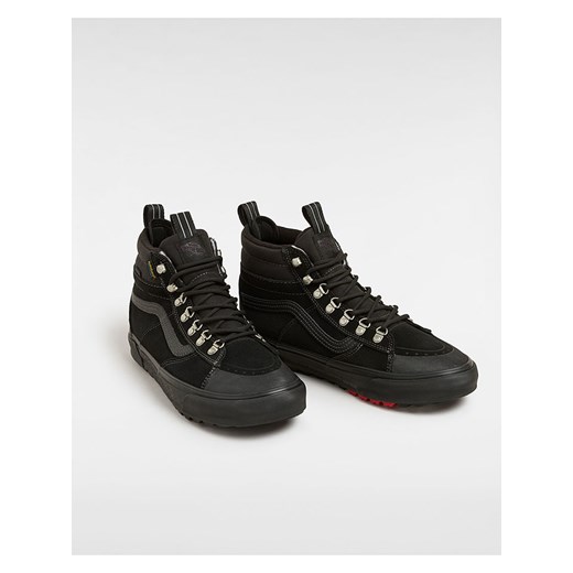 Vans Skórzane sneakersy w kolorze czarnym ze sklepu Limango Polska w kategorii Buty sportowe damskie - zdjęcie 181949004