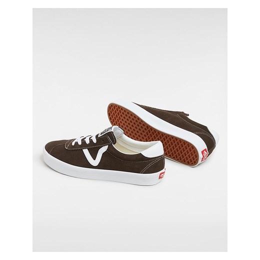 Vans Skórzane sneakersy w kolorze brązowym Vans 40,5 wyprzedaż Limango Polska