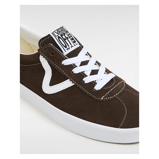 Vans Skórzane sneakersy w kolorze brązowym Vans 40,5 Limango Polska wyprzedaż