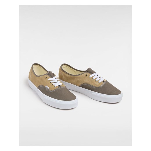 Vans Skórzane sneakersy w kolorze oliwkowo-beżowym Vans 36 promocyjna cena Limango Polska