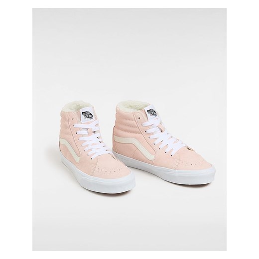Vans Skórzane sneakersy w kolorze jasnoróżowym ze sklepu Limango Polska w kategorii Buty sportowe damskie - zdjęcie 181949120