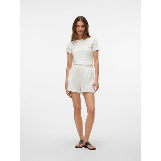 Szorty Vero Moda z bawełny 