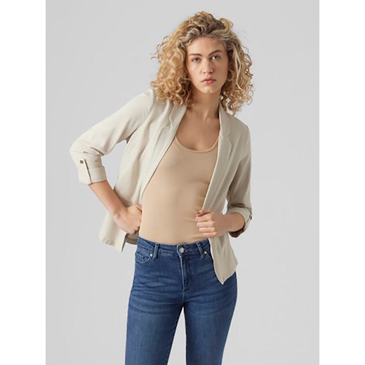 Vero Moda Blezer w kolorze beżowym ze sklepu Limango Polska w kategorii Marynarki damskie - zdjęcie 181950901