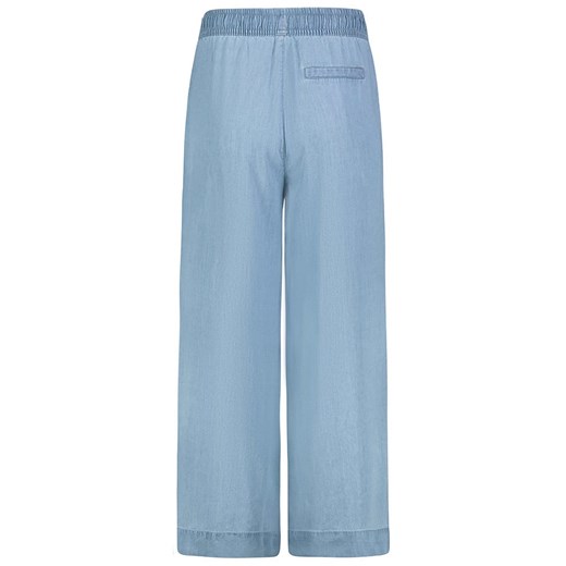 Spodnie damskie SUBLEVEL niebieskie z lyocellu 