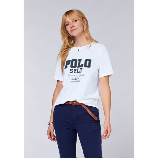 Polo Sylt Koszulka w kolorze białym ze sklepu Limango Polska w kategorii Bluzki damskie - zdjęcie 181951181