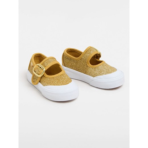 Vans Baleriny w kolorze musztardowym ze sklepu Limango Polska w kategorii Buciki niemowlęce - zdjęcie 181951224