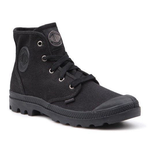Buty Palladium Pampa Hi W 92352-060-M czarne ze sklepu ButyModne.pl w kategorii Trampki damskie - zdjęcie 181955094
