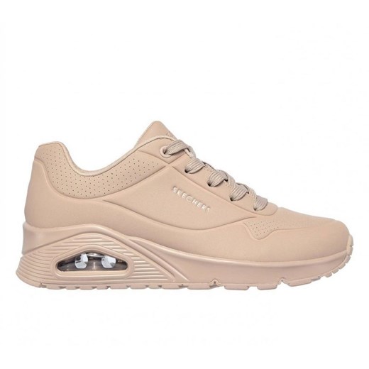 Buty Skechers Uno-Stand On Air W 73690-SND beżowy ze sklepu ButyModne.pl w kategorii Buty sportowe damskie - zdjęcie 181955101