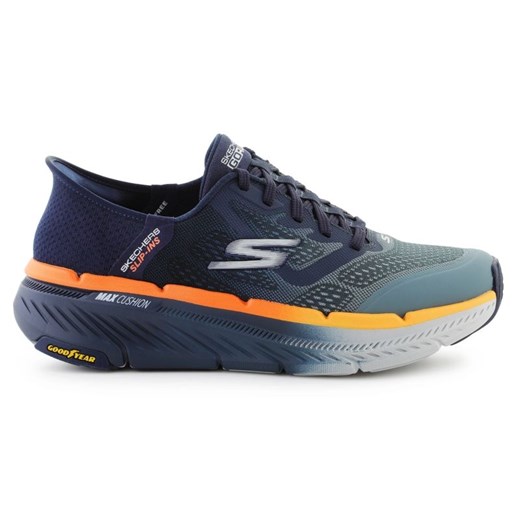 Buty Skechers Slip-Ins Max Cushioning Elite Premier 2.0 220526-NVOR niebieskie ze sklepu ButyModne.pl w kategorii Buty sportowe męskie - zdjęcie 181955281