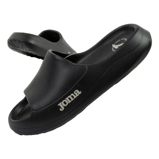 Klapki piankowe Joma SAFTLS2501 czarne ze sklepu ButyModne.pl w kategorii Klapki damskie - zdjęcie 181955852
