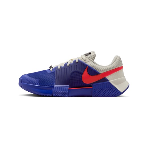 Męskie buty do tenisa na korty ziemne Nike GP Challenge 1 Premium - Fiolet ze sklepu Nike poland w kategorii Buty sportowe męskie - zdjęcie 181960401