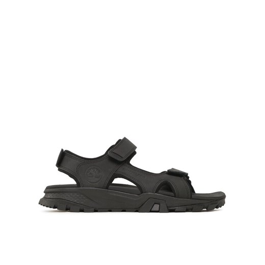 Sandały Timberland Lincoln Peak Strap Sandal TB0A5T5G0151 Czarny ze sklepu eobuwie.pl w kategorii Sandały męskie - zdjęcie 181960630