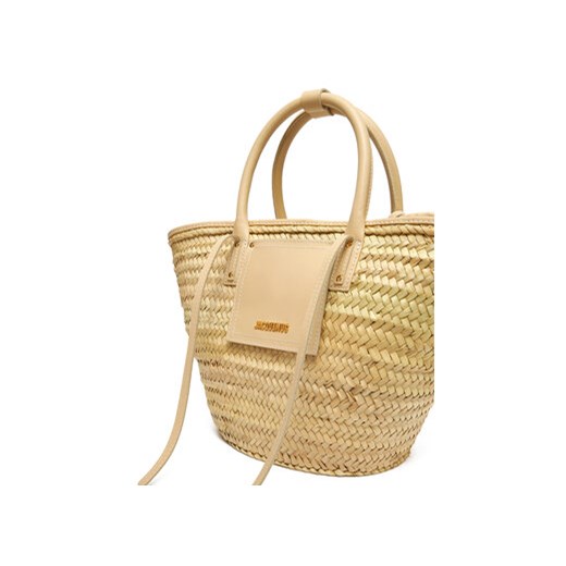 Torebka JACQUEMUS Le Panier Soli 23E223BA045-3060 Beżowy Jacquemus OS eobuwie.pl