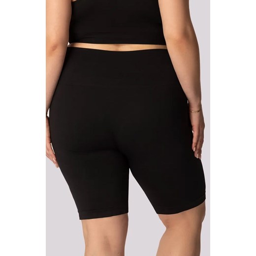 Mona kolarki damskie czarne Base Plus Size, Kolor czarny, Rozmiar 2XL, Mona ze sklepu Primodo w kategorii Szorty - zdjęcie 181962320