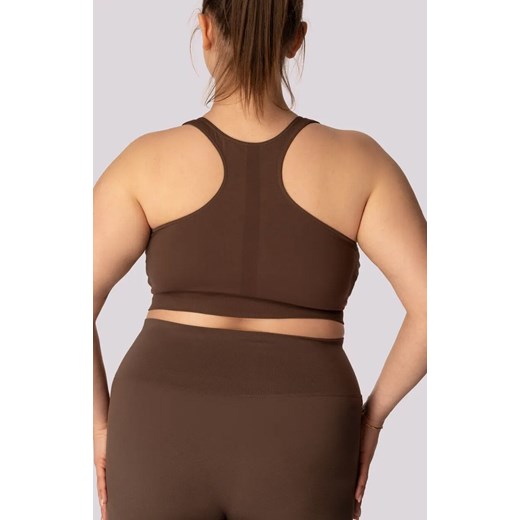 Mona top damski w kolorze caffe Base Plus Size, Kolor caffe, Rozmiar 2XL, Mona ze sklepu Primodo w kategorii Biustonosze - zdjęcie 181962380