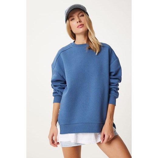 Bluza damska Happiness Istanbul casual bawełniana