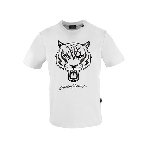 Plein Sport Koszulka w kolorze białym ze sklepu Limango Polska w kategorii T-shirty męskie - zdjęcie 181962734