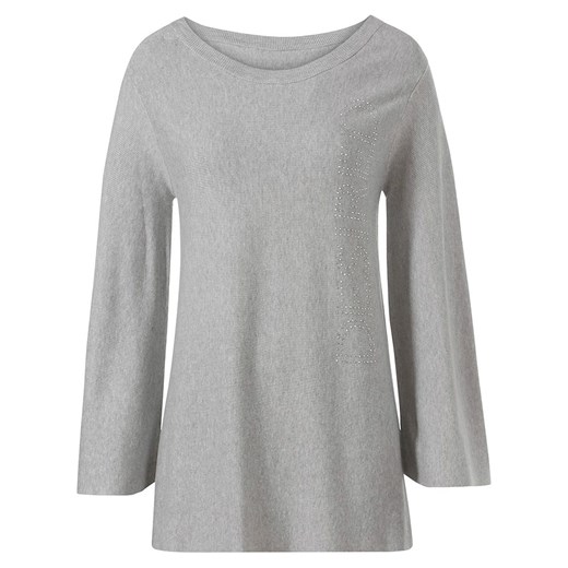 Heine Sweter w kolorze szarym Heine 42 wyprzedaż Limango Polska