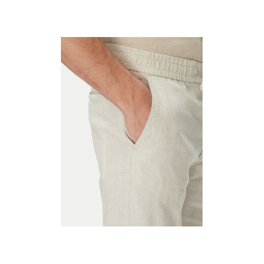 BOSS Spodnie materiałowe Sanderson-L 50536881 Beżowy Regular Fit 38_34 MODIVO
