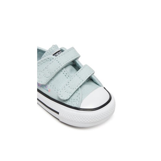 Converse Trampki Chuck Taylor All Star Florals A11785C Błękitny Converse 19 MODIVO