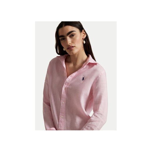 Polo Ralph Lauren Koszula 211970730014 Różowy Classic Fit Polo Ralph Lauren S MODIVO