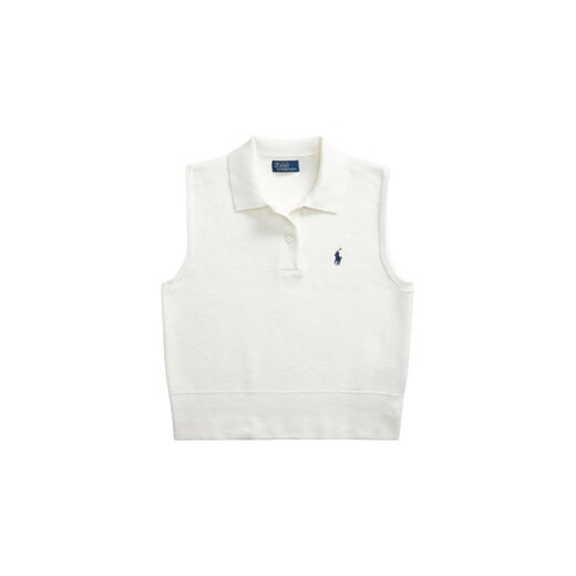 Polo Ralph Lauren Sweter 211970666001 Biały Regular Fit Polo Ralph Lauren S MODIVO