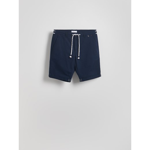 Reserved - Szorty slim fit - granatowy Reserved XXL Reserved