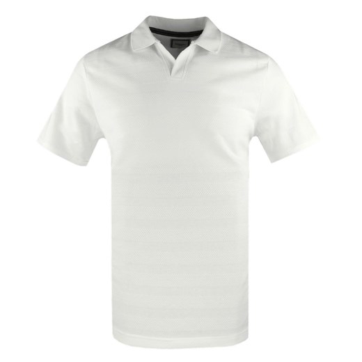 Dzianinowa Koszulka Męska z Kołnierzem (Polo) - Brave Soul - Kość Słoniowa TSBRSSS25poloJANUSoffwhite ze sklepu JegoSzafa.pl w kategorii T-shirty męskie - zdjęcie 181970193