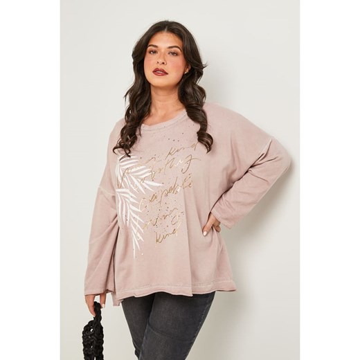 Curvy Lady Koszulka w kolorze jasnoróżowym ze sklepu Limango Polska w kategorii Bluzki damskie - zdjęcie 181971122